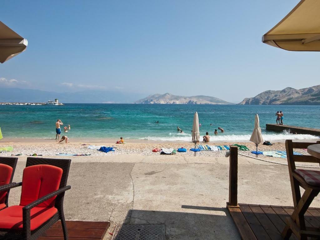 Apartman Manuela Baska  Bagian luar foto
