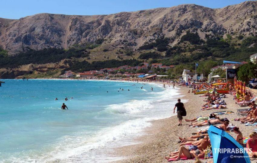 Apartman Manuela Baska  Bagian luar foto